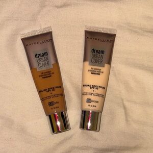 Maybelline Dream Urban Cover Foundation Set - Toffee and Porcelain